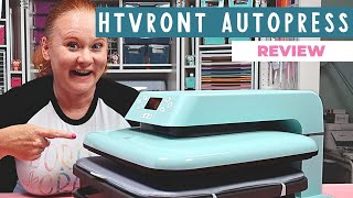 HTVRont Auto Heat Press How to Use and My Honest Review [upl. by Prentiss725]