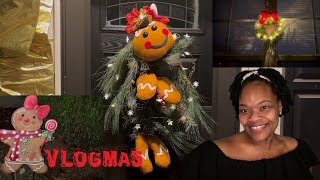 Sunday Date  Outdoor Gingerbread Theme Decor  Vlogmas Day 3 [upl. by Close583]