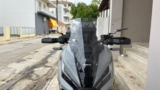 HONDA X ADV 750 Stealth Mirrors installation RIZOMA COPY [upl. by Llenol116]