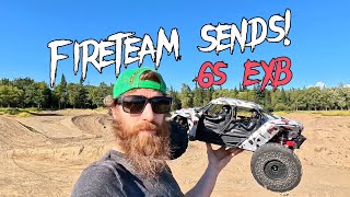 Track time w the Arrma Fireteam 6s EXB and the bash homies [upl. by Pooi4]