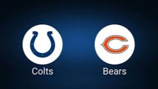 Chicago Bears vs Indianaoplis Colts Live Call [upl. by Broida]