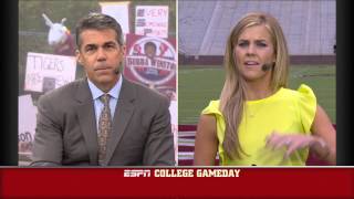 Samantha Ponders nee Steeles Comments On Jameis Winston On ESPN College Gameday [upl. by Retla510]