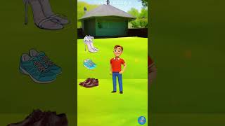 কোনটা কার জুতো  Bangla cartoon Mojar golpo shorts [upl. by Hersh]