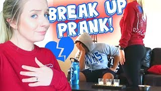 BREAK UP PRANK ON BOYFRIEND BACKFIRES HE TOLD ME TO LEAVE [upl. by Casaleggio]