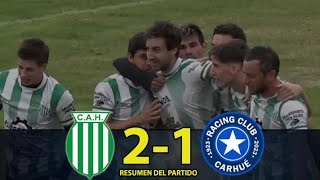 ATLETICO HUANGUELEN vs RACING CLUB  Resumen 21  Fecha 6 Torneo Apertura LIGA REGIONAL de FUTBOL [upl. by Howund734]