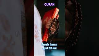 surah imran para3 urdu translation ayat 5762 imran quranrecitation viralvideo shorts islam [upl. by Ajay]