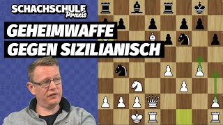 So killt man Sizilianisch mit Dame schlägt d4 [upl. by Laidlaw531]