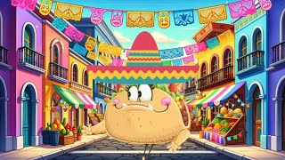 🎉 Lets Fiesta With Tacos 🌮  Fun Song For Kids [upl. by Neras441]