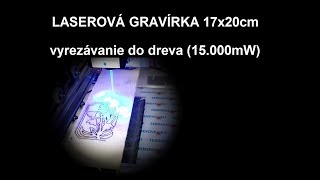 Vyrezávanie dreva laserom [upl. by Elconin]