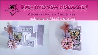 KoopCraft Anleitung TriFoldShutterCard [upl. by Fishback]