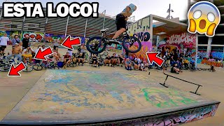 BARCELONA BMX STREET JAM 😱 Parallel Ledge Party 2022 [upl. by Ahtanamas171]