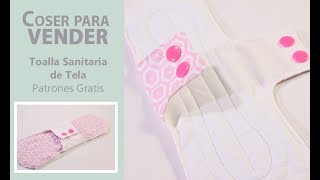 Coser para Vender │Toallas Sanitarias Ecológicas [upl. by Lyndy]