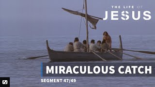 Miraculous Catch  The Life of Jesus  47 [upl. by Llerehs432]