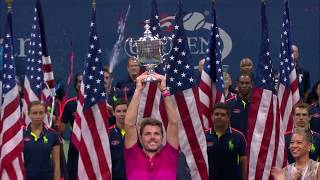 50 for 50 Stan Wawrinka 2016 US Open Tennis Men’s Singles Champion [upl. by Ahsemit673]