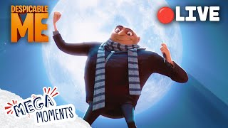 LIVE 🔴  247  Gru’s Greatest Heist 🌕🥷 Despicable Me 1  3  Extended Previews  Mega Moments [upl. by Aiket970]