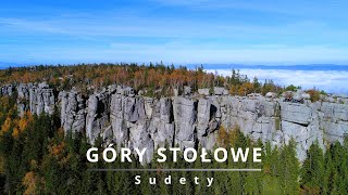 Góry Stołowe  Szczeliniec Wielki  Błędne Skały  4K AERIAL DRONE [upl. by Eltsirhc234]