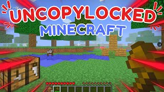 MINECRAFT  ROBLOX UNCOPYLOCKED Free [upl. by Halfon]