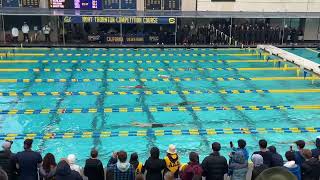 Leon Marchand 1389 200 IM  2024 Cal Vs ASU [upl. by Attiuqehs]