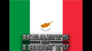 Hoi4 Novum VexillumLa presa di Cipro Italy [upl. by Nasah]