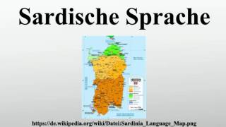 Sardische Sprache [upl. by Kreg]