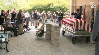 Remains of WWII pilot buried at Indiantown Gap National Cemetery [upl. by Eenahpets]