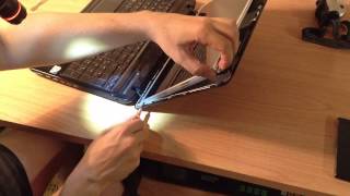 Toshiba Satellite L750 Laptop LCD Screen Replacement [upl. by Llireva]