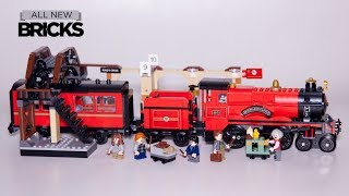 Lego Harry Potter 75955 Hogwarts Express Speed Build [upl. by Somar]