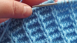 Easy And 👌Beautiful knitting pattern [upl. by Enaols]