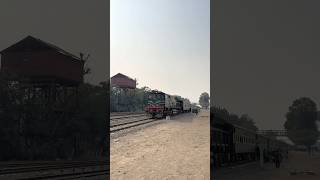 Train departure whistle pakraillive railway pakrail train automobile pakrails railroad [upl. by Viviene]