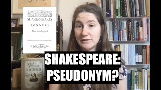 Shakespeare Pseudonym [upl. by Enowtna]