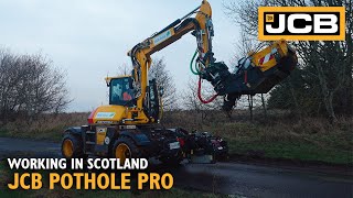 The JCB Pothole Pro in Scotland [upl. by Cathee]