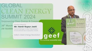 Mr Harsh Nupur Joshi General Manager amp Head Renewables Oil amp Natural Gas Corporation Limited [upl. by Josephine845]