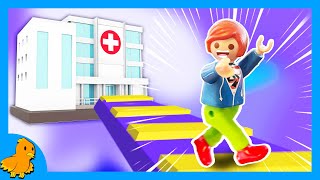 Playmobil Familie Vogel Julian muss aus dem Krankenhaus entkommen Roblox [upl. by Bautista]