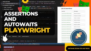 Playwright tutorials for beginners  Expect and autowaits in playwright with example [upl. by Tamqrah710]