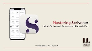 Mastering Scrivener Unlock Scrivener’s Potential on iPhone amp iPad [upl. by Uaerraj]