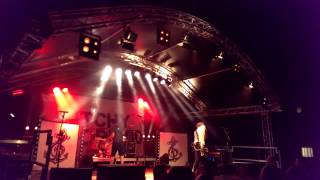 Itchy Poopzkid  The Enemy live  Die Festung rockt 2014Kronach31052014 [upl. by Aramoix]