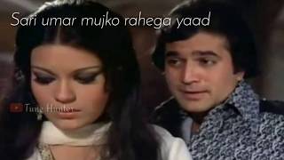 Ek Ajnabee Haseena Se Rajesh Khanna best HD whatsapp status [upl. by Kasey740]