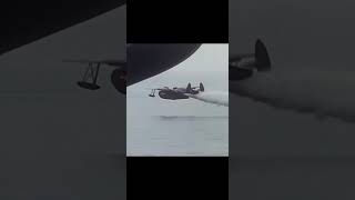 Epic RocketAssisted Water Takeoff Martin PBM Mariner in Action [upl. by Asilrahc800]