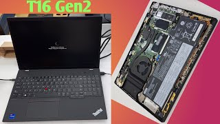 Lenovo Thinkpad T16 Gen2 SSD Upgrade [upl. by Ennaj]