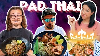 KATURUOKIEN KUNINGAS Omassa Kotikeittiössä Pad Thai 🔥 🍜 [upl. by Schear]