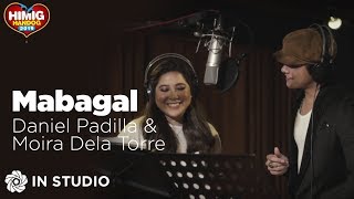 Daniel Padilla amp Moira Dela Torre  Mabagal  Himig Handog 2019 In Studio [upl. by Acirem475]