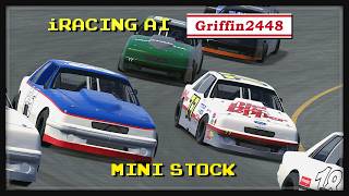 now these are fun  iRacing Mini Stock AI at Concord [upl. by Yldarb627]