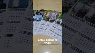 Cetak kalender 2025 [upl. by Schwitzer397]