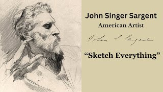 John Singer Sargent Drawings [upl. by Eniluap]