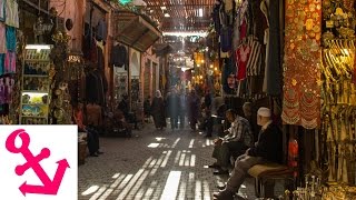 Visit the Souks in Marrakech Morocco [upl. by Zoller]