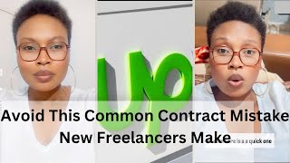 Avoid This Common Mistake as a New Upwork Freelancer  Protect Yourself from Bad First Contracts [upl. by Lenny]