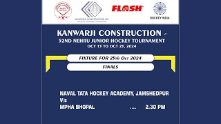 KANWARJI CONSTRUCTION  52ND NEHRU JUNIOR HOCKEY TOURNAMENT 2024 FINAL JAMSHEDPUR vs BHOPAL [upl. by Lucania]