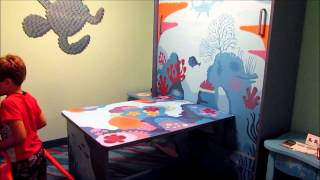 Disneys Art of Animation Resort  How to Change Room from Table to Bed [upl. by Daley]