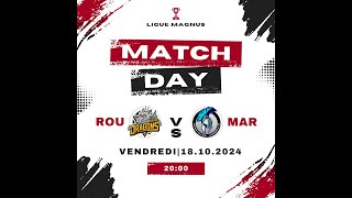 Rouen 7 8 Marseille du 18 10 2024 [upl. by Aelahc]