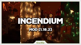 Incendium  Présentation de mod Minecraft 1182 FR [upl. by Narol709]